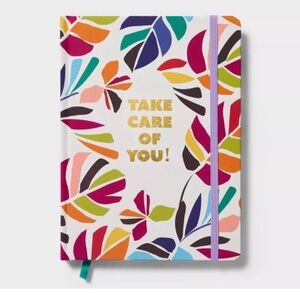 NWT Take Care of You Journal Tabitha Brown w/ floral pens